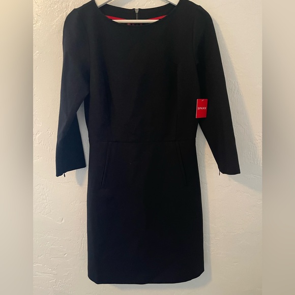 SPANX PERFECT SHIFT CLASSIC BLACK DRESS NWT - Picture 5 of 13